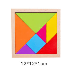 Kids Wooden Magnetic Tangram Set image 7