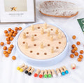 Eco-Friendly Wooden Memory Chess Set - Image 1