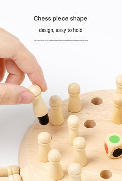 Child engaging with chess set - Image 6