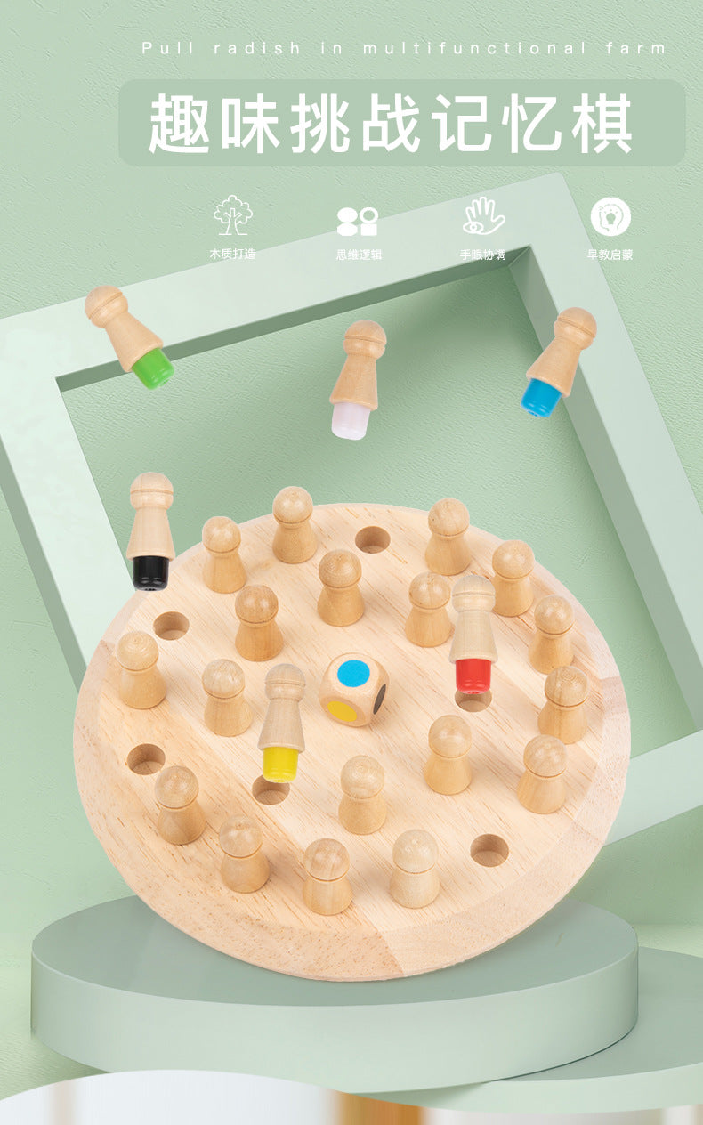 Colourful chess pieces for children - Image 2