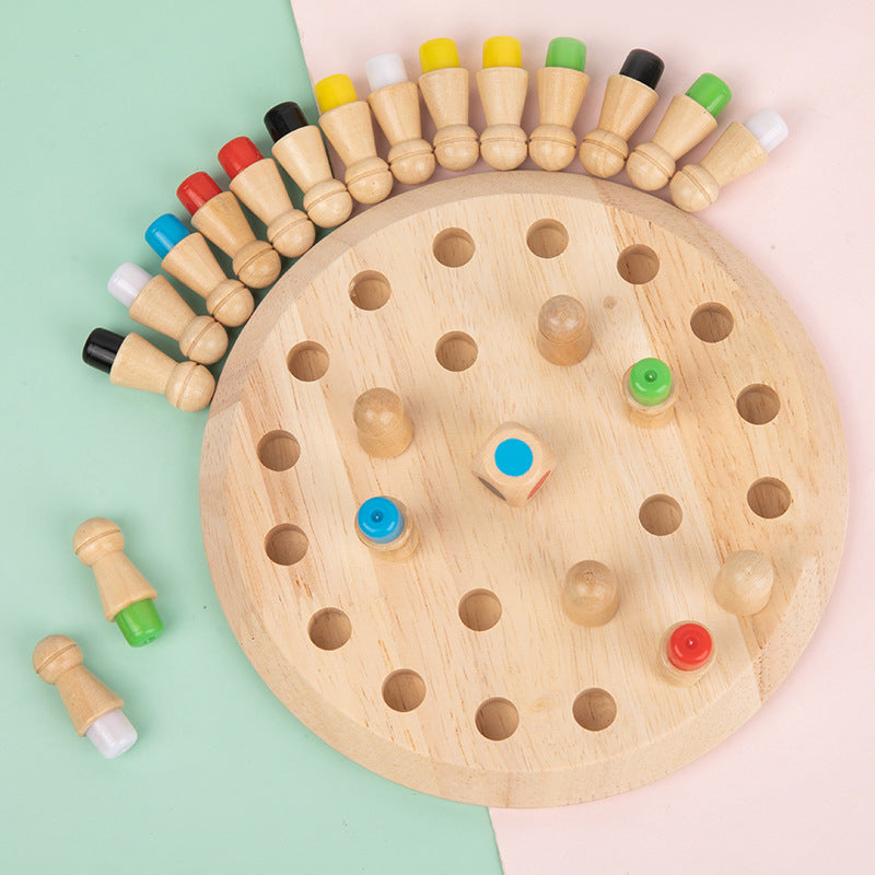 Colourful chess pieces for children - Image 2