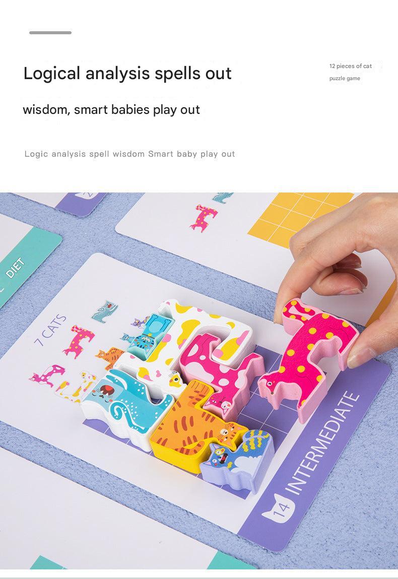 Cognitive puzzle toys for toddlers image 3