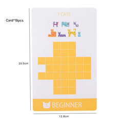 Wooden puzzle blocks for early learners image 7