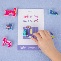 Wooden educational toy blocks image 4