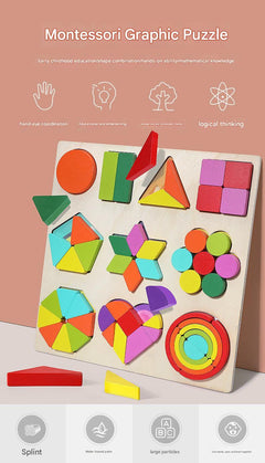 Montessori puzzle promoting hand-eye coordination image 7