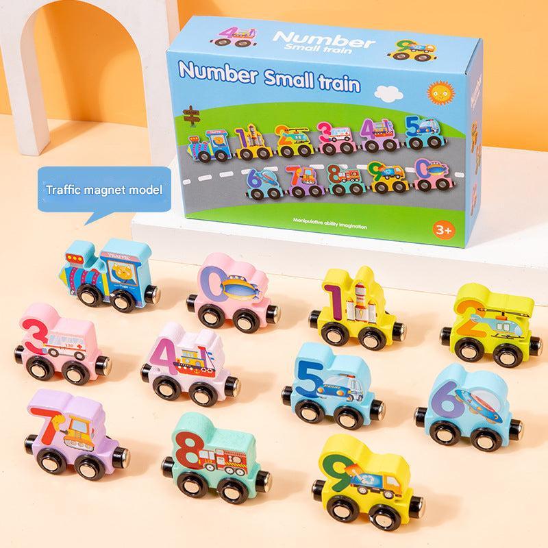 Wooden educational toy blocks for early learning