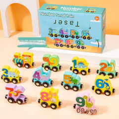 Magnetic blocks set on display