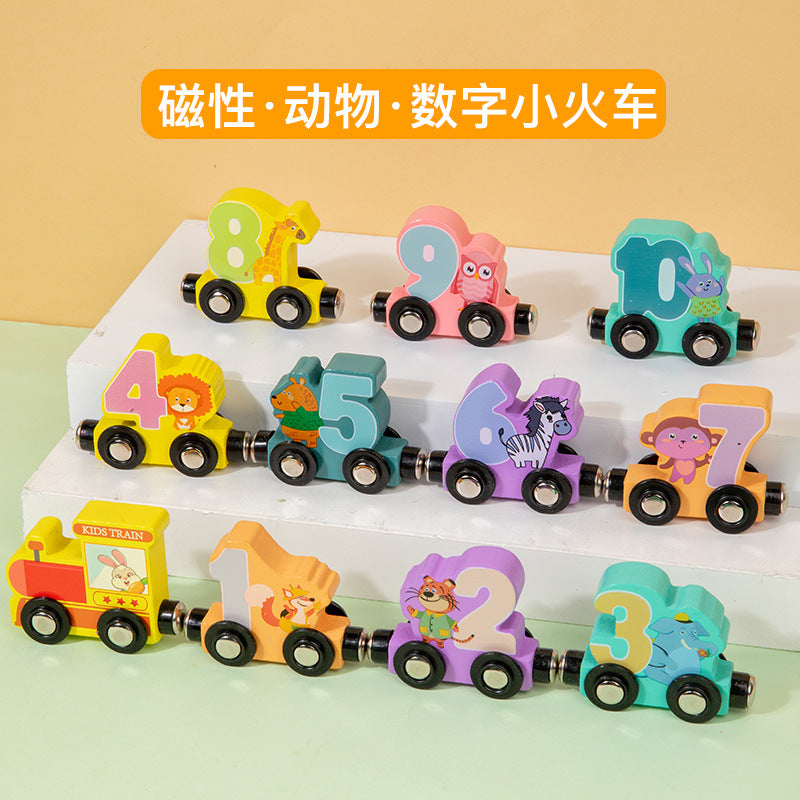 Toddler engaging with educational toys