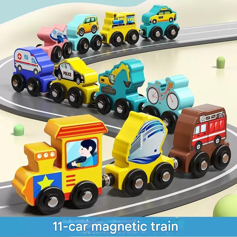 Wooden educational toy blocks for early learning