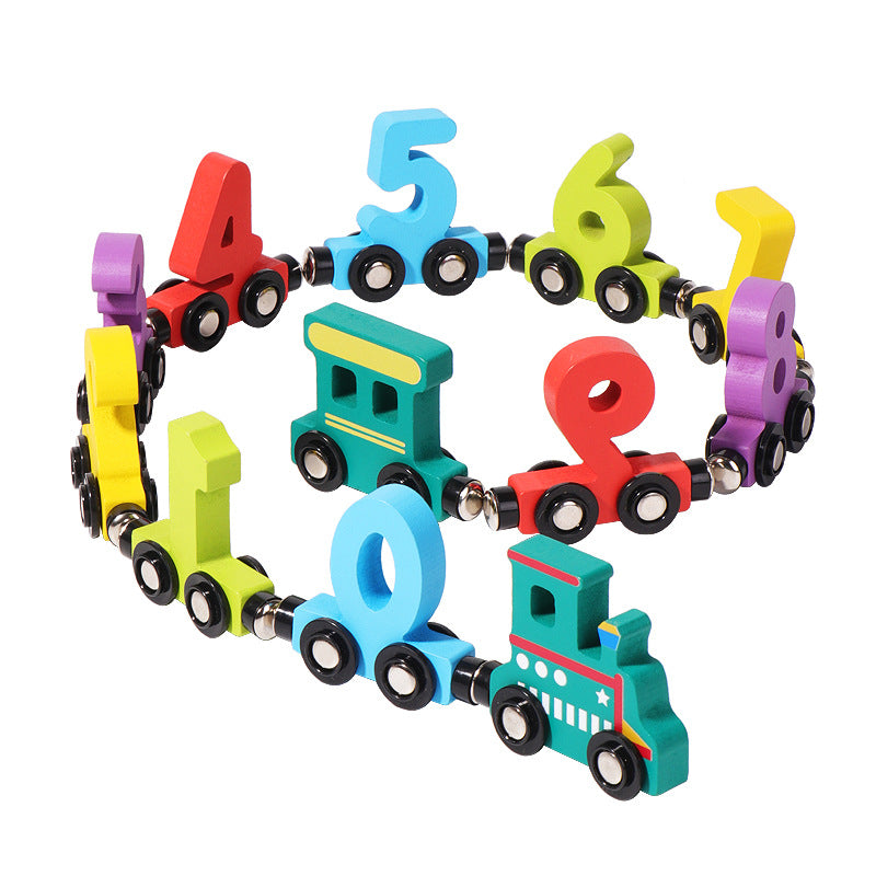Wooden educational toy blocks for early learning