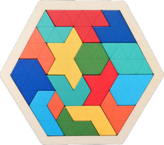 Safe and eco-friendly children's puzzle
