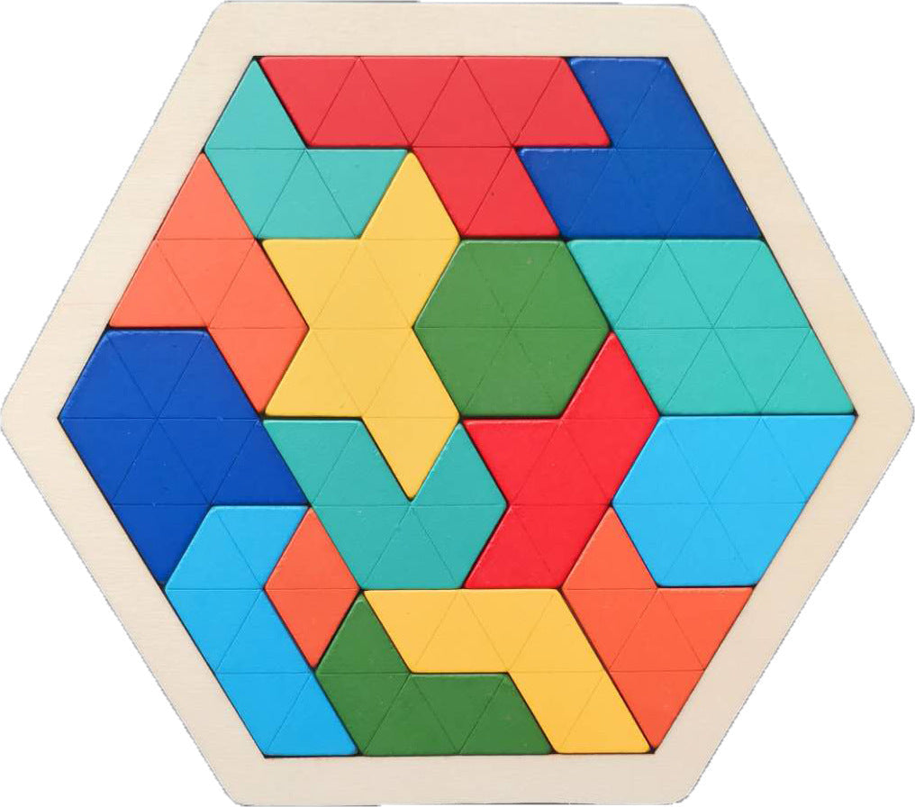 Safe and eco-friendly children's puzzle