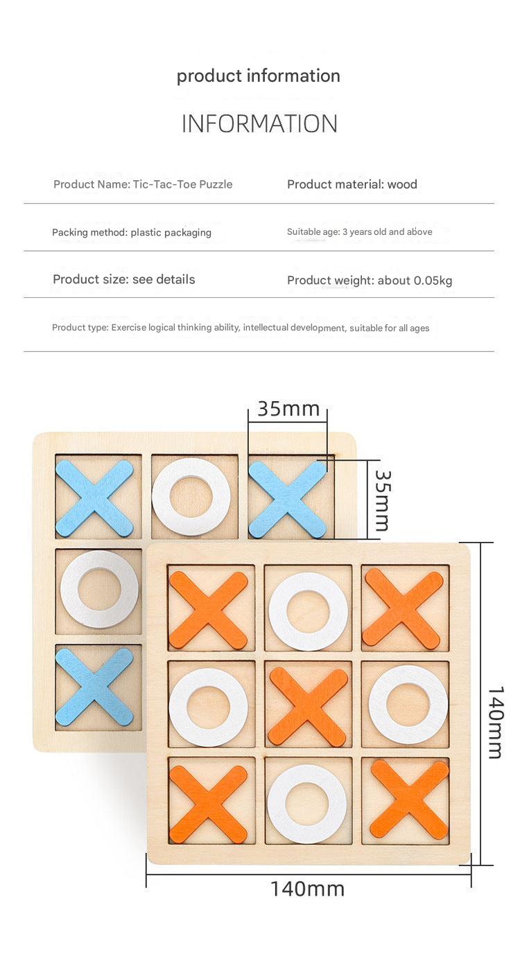 Safe wooden pieces for children