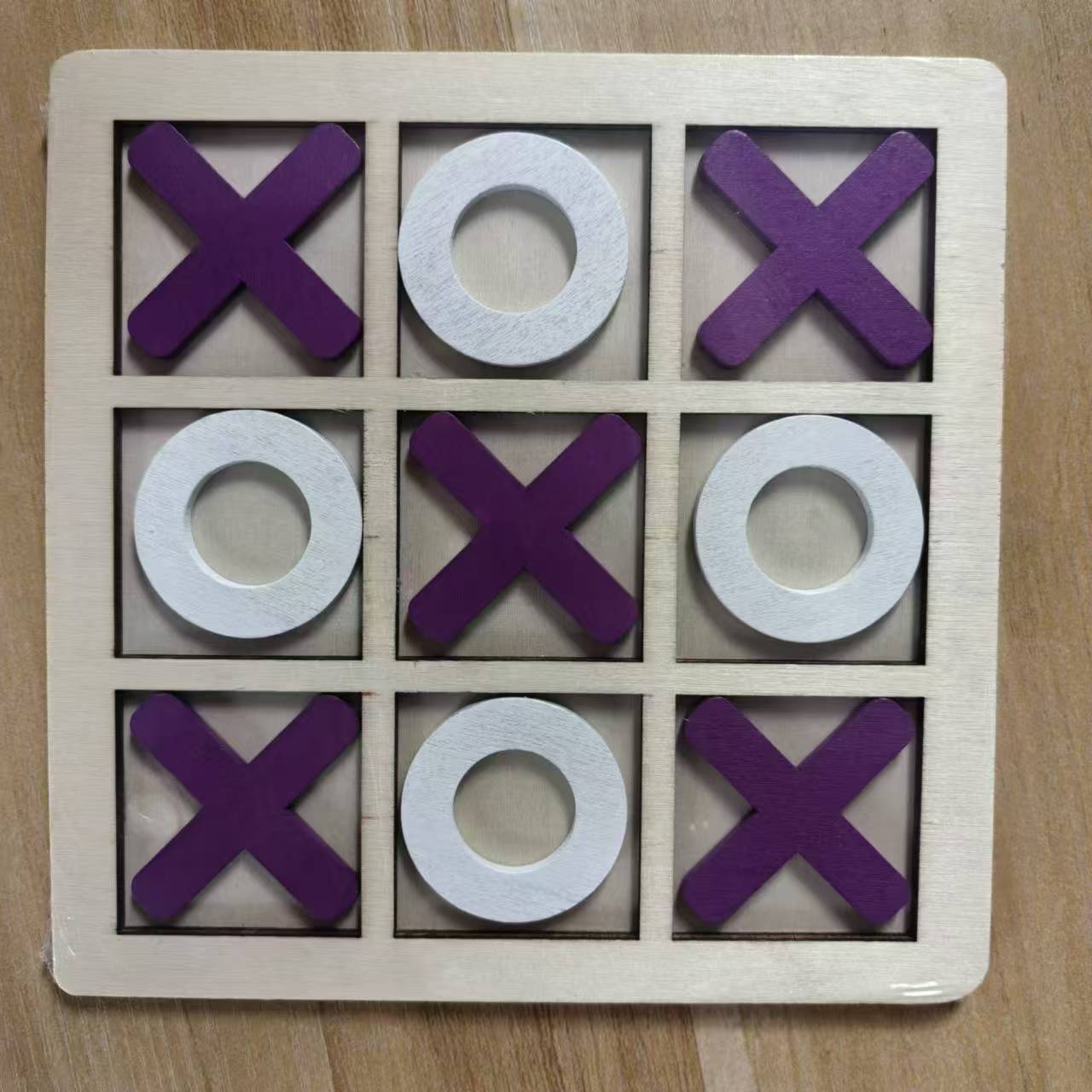Safe wooden pieces for children