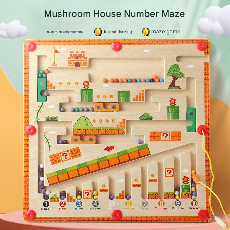 Instruction manual for Magnetic Math Set