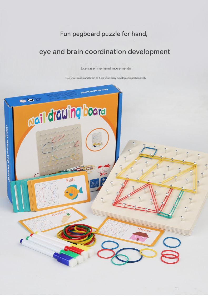 Toddler-friendly educational toy puzzle