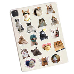 Whimsical cat sticker collection for crafts - image 7