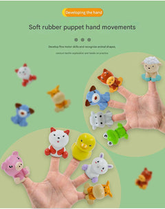 Interactive puppet set for early childhood education