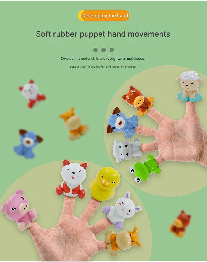 Interactive puppet set for early childhood education