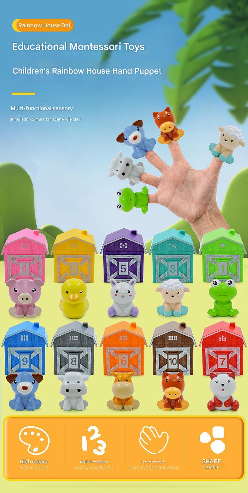 Engaging puppet characters for imaginative play