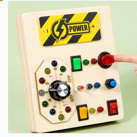 Different switches on the Educational Board