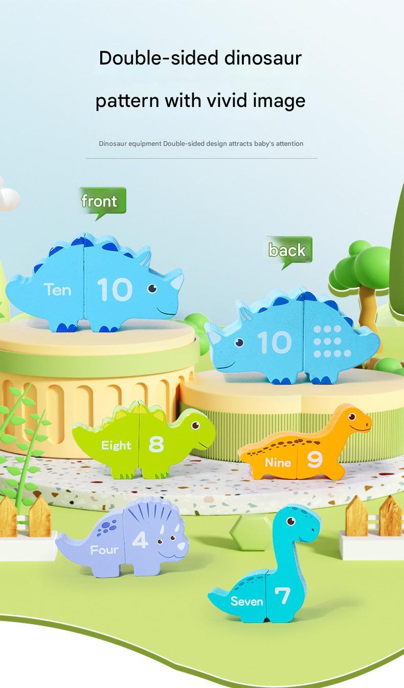 Close-up of colorful learning blocks for kids