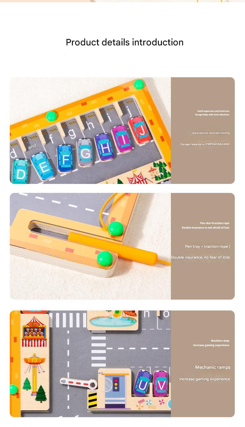 Educational toy for preschoolers - Letter Matching Maze