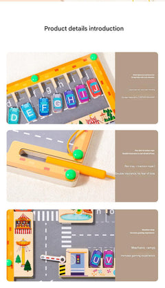 Educational toy for preschoolers - Letter Matching Maze