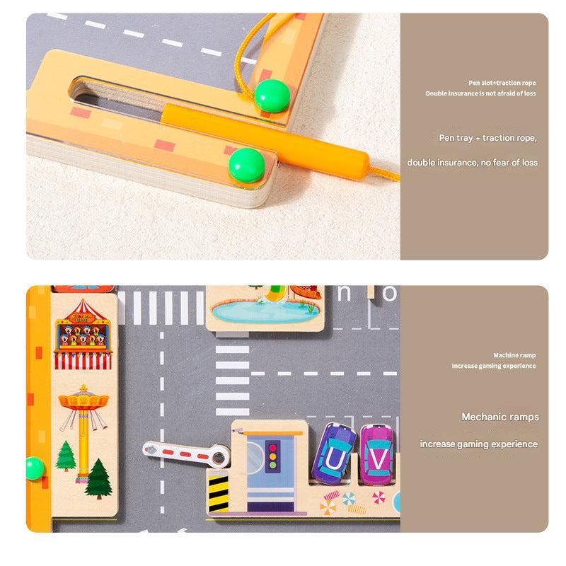 Educational toy for preschoolers - Letter Matching Maze