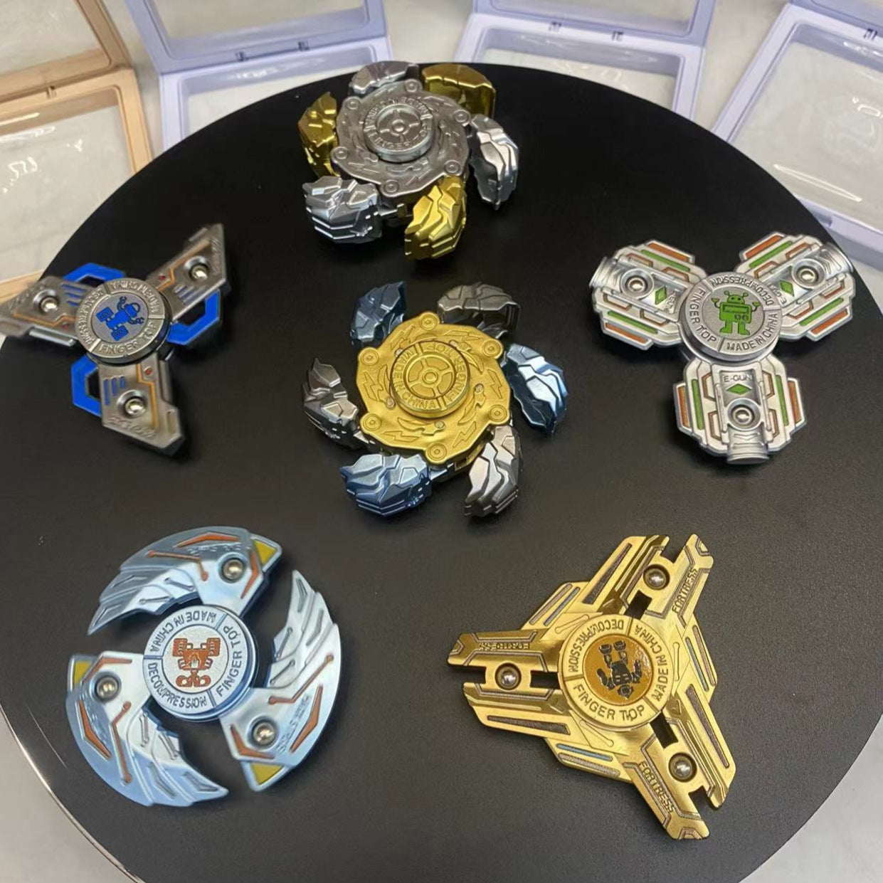 Side view of the educational puzzle toy for kids