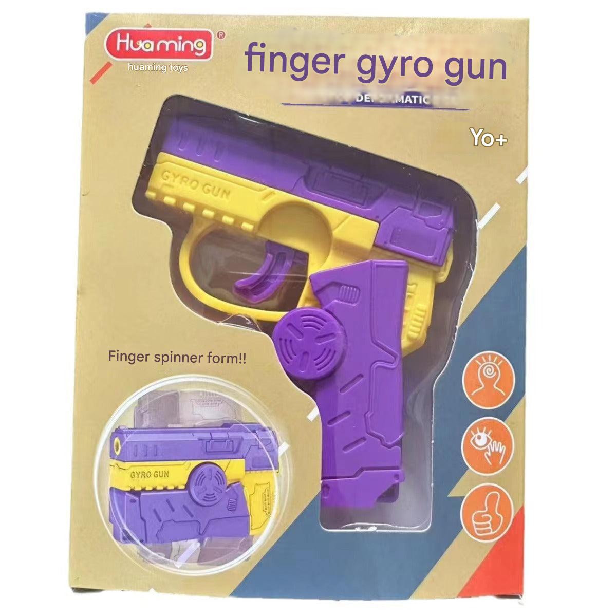 Different shapes of transformable fidget spinner displayed