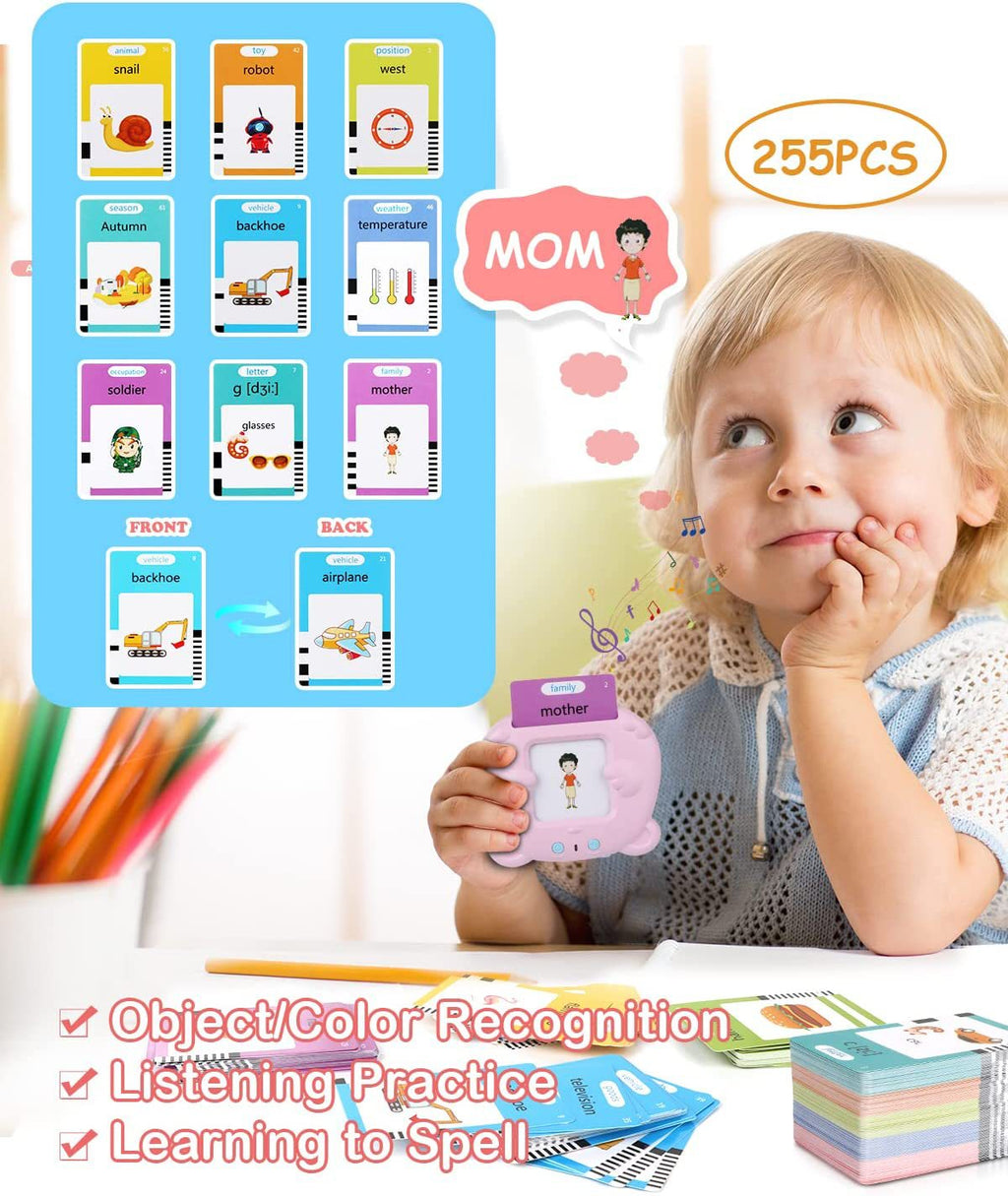 educational toys for preschoolers - colourful flash cards