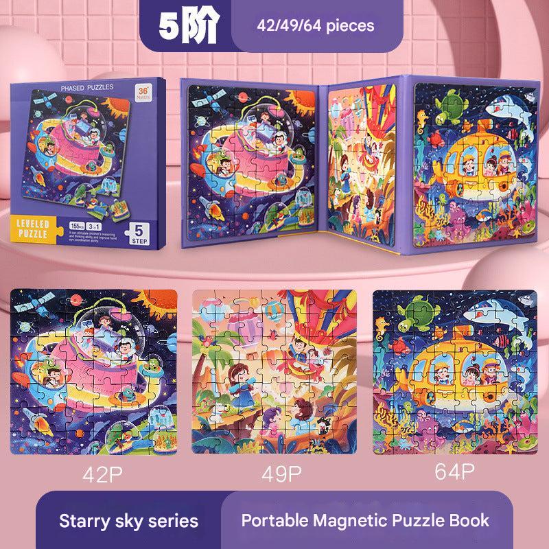 magnetic toy set showcasing creativity