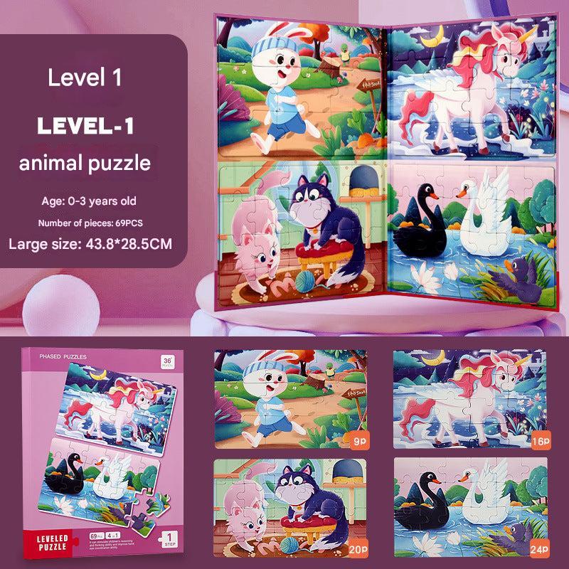 magnetic puzzle demonstrating problem-solving
