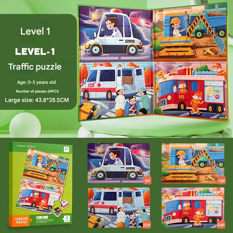 children engaging with learning toys
