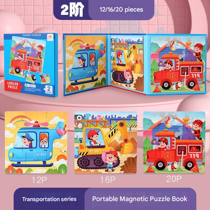 magnetic puzzle demonstrating problem-solving