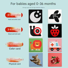 Visual development stimulation card for infants 4