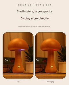 LED bedside lamp with modern design