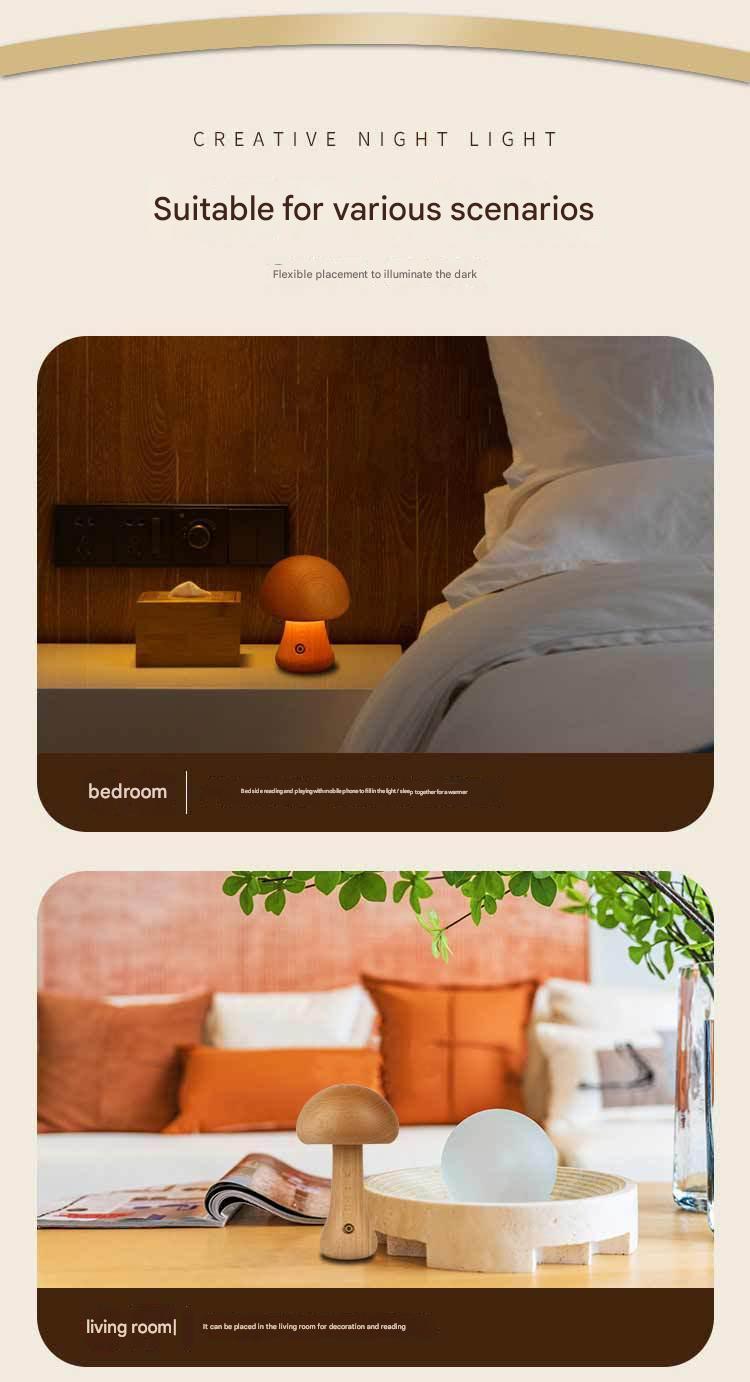 Touch sensor lamp showing brightness adjustment feature