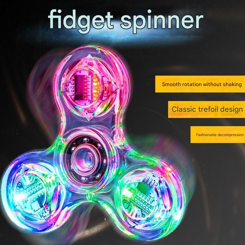Showing the design of a fidget spinner