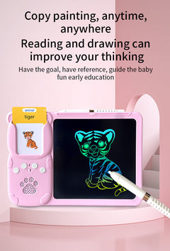 LCD tablet back design for children