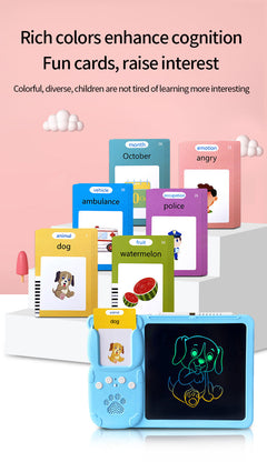 Stylish kids writing pad with easy erase function