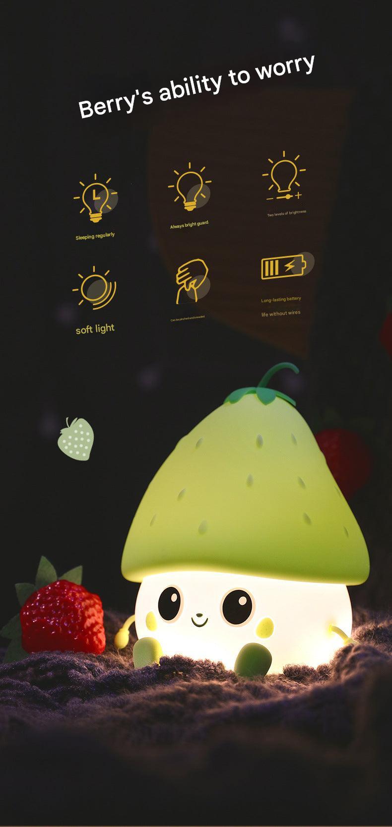 Adjustable brightness settings night lamp for children