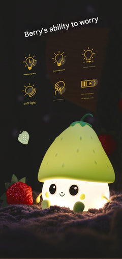 Adjustable brightness settings night lamp for children
