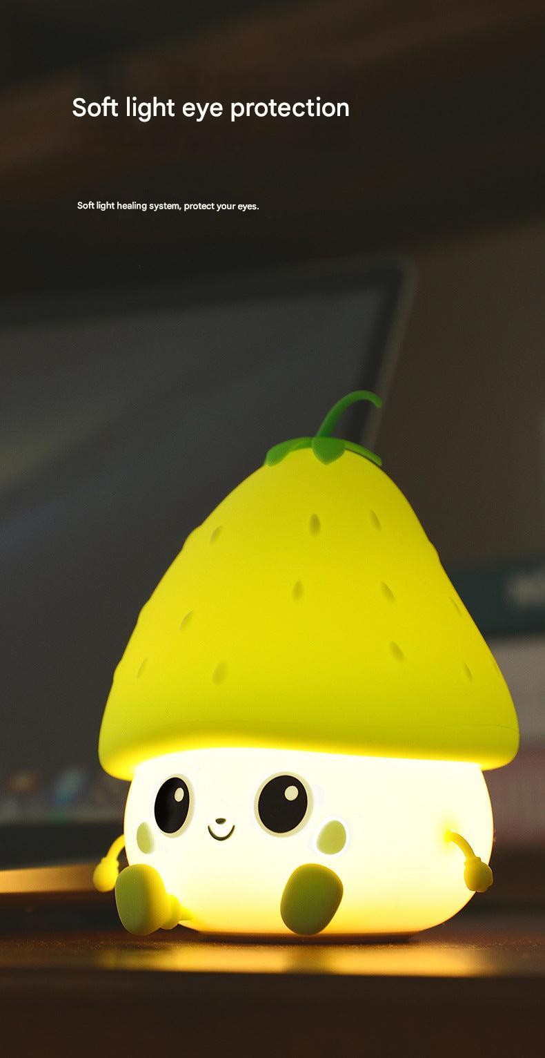 Voice control night lamp for kids