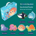 Kids educational toys displayed in bright colours