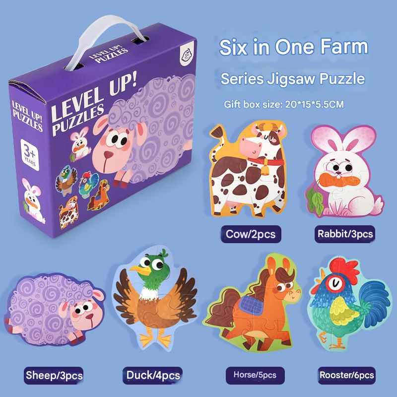 Fun interactive learning with jigsaw puzzles