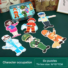 Animal jigsaw puzzles for preschool learning