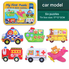 Kids educational toys displayed in bright colours