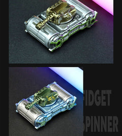Fidget Spinner Tank Toy with educational features
